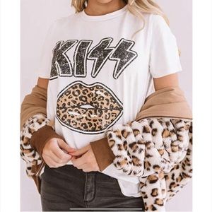(JUST REDUCED)KISS TEE